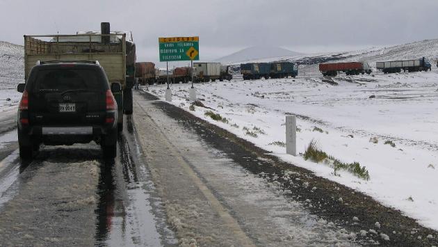 Perú declara emergencia en 38 distritos por nevadas