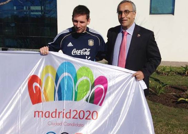 Messi apoya la candidatura de los Juegos Olímpicos Madrid 2020