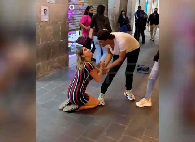 El dramático ruego de una joven a su exnovio