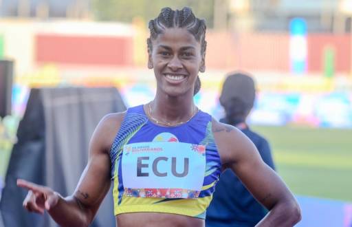 Anahí Suárez, atleta ecuatoriana.