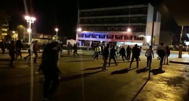 Enfrentamientos en Tulcán en segunda día de protestas