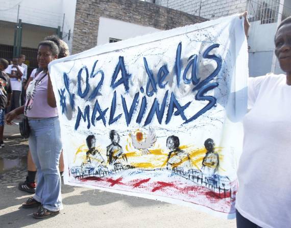 Imagen del caso Las Malvinas.