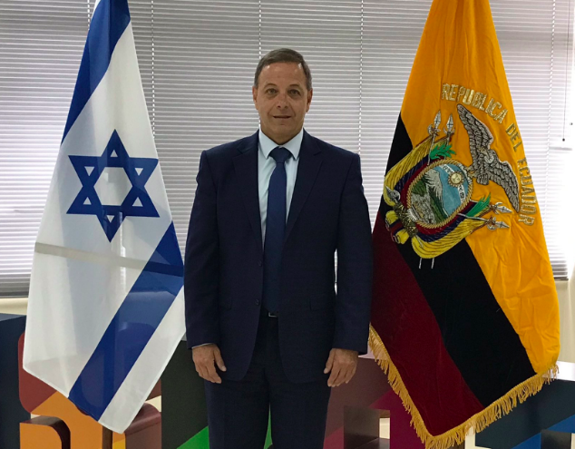 Embajador israelí en Quito defiende el derecho a autodefensa frente a cohetes