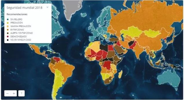 ¿Está Ecuador entre los países más peligrosos del mundo?