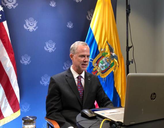 La Cooperación entre Ecuador y Estados Unidos abarca distintos ámbitos, uno de ellos, la lucha contra el crimen organizado.