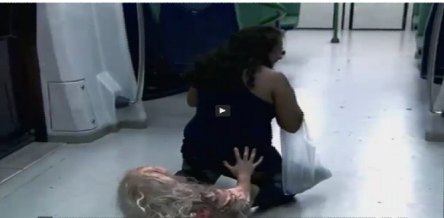 "Invasión zombie" se toma el metro de Brasil