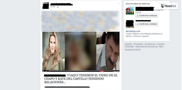 Supuesto video íntimo de Kate del Castillo y el “Chapo” es un virus