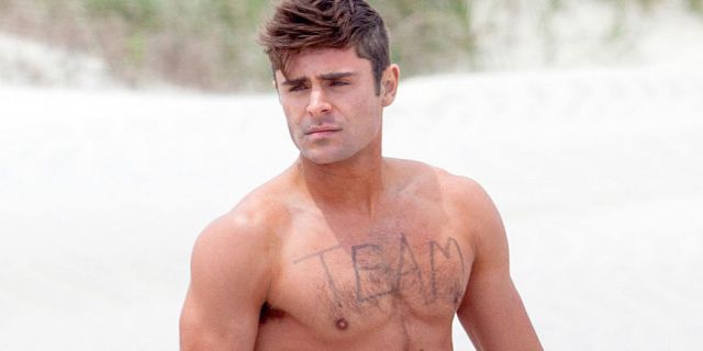 La aparatosa caída de Zac Efron en la grabación de Baywatch