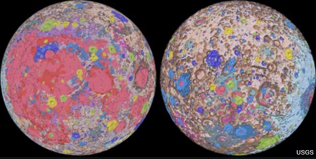 Qué revela el primer mapa geológico de toda la superficie de la Luna