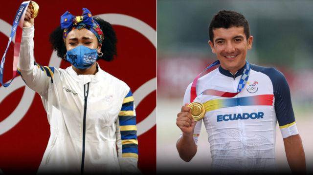 Los protagonistas deportivos del año en Ecuador