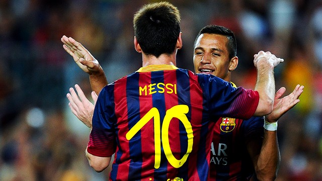 La tipografía del Barça creada por una chica con síndrome de Down, en el Gamper