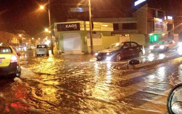 Lluvias fuerten se reportan en Riobamba