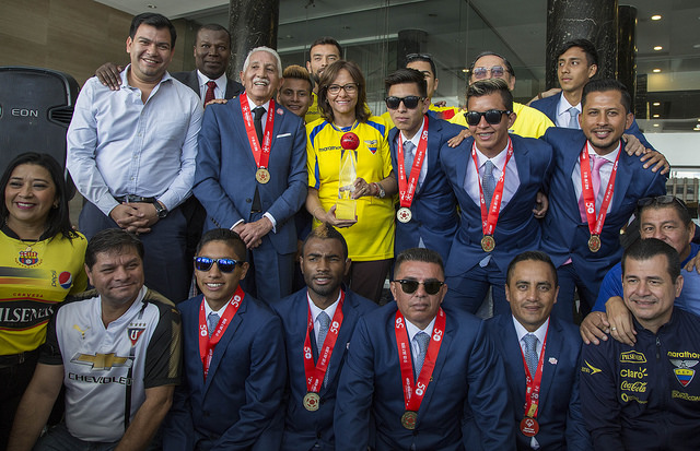 Asamblea reconoce a atletas en día del Deporte Ecuatoriano