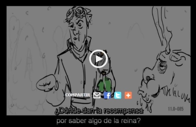 Vídeo muestra bocetos inéditos de la película &quot;Frozen&quot;