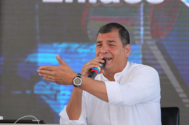 Rafael Correa: “Los colectivos GLBTI tienen todo el derecho constitucional de registrar su unión de hecho”