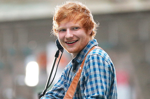 El cantante británico Ed Sheeran anuncia que está comprometido