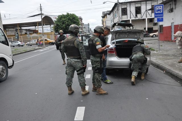 Militares reforzarán patrullajes en Durán, provincia del Guayas