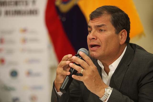 Rafael Correa corregirá información sobre altercado con Jaime Guevara