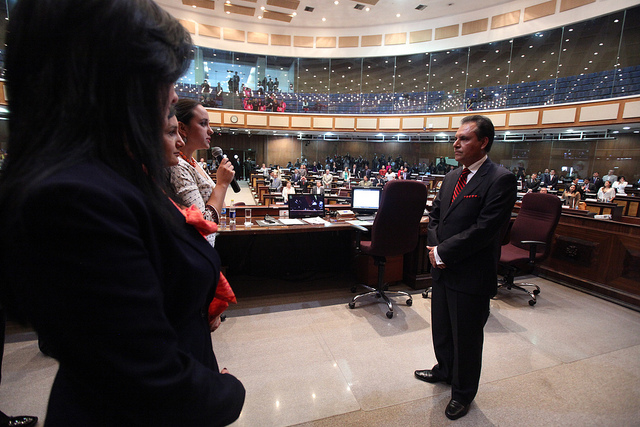 Asamblea posesionó a Ochoa como Superintendente de Información