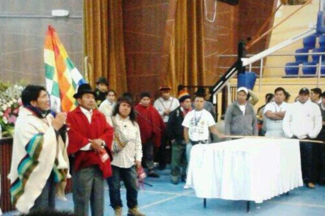 Jorge Herrera, nuevo presidente de la Conaie