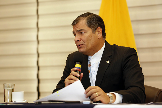 Correa pide investigación objetiva sobre Luis Chiriboga