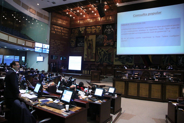Asamblea inició el debate del proyecto de enmiendas constitucionales