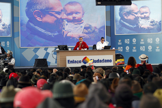 Glas asegura que Ecuador no se verá afectado por crisis petrolera