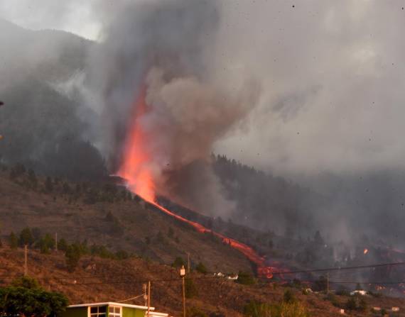 Esta es la primera vez que se registra una actividad volcánica en La Palma desde la erupción del Teneguía, en 1971.