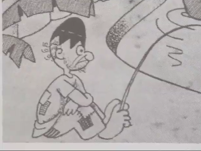 Imagen de la primera versión de Juan Pueblo, en Diario El Telégrafo.