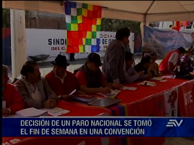 Organizaciones sociales e indígenas se alistan para un paro nacional