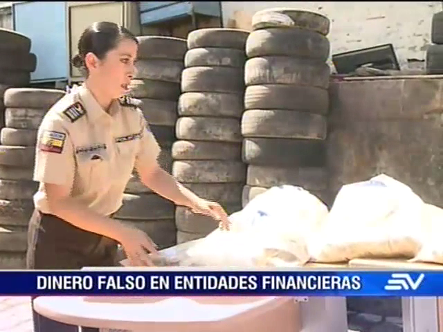 Policía Nacional quemará 2,5 millones de dólares falsos