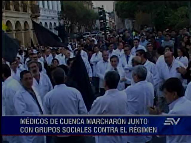 Manifestaciones se replicaron en varias provincias del país
