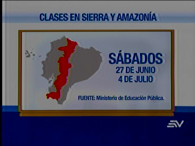 Autoridades realizan cambios en cronograma escolar por visita papal