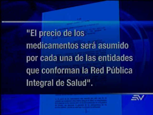 Pacientes del sistema público de salud podrán comprar medicinas en farmacias privadas