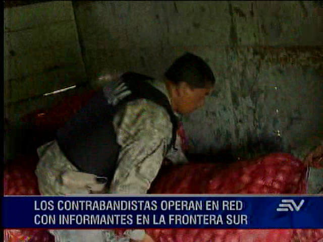 800 sacos de cebolla a la semana se incautan en la frontera sur