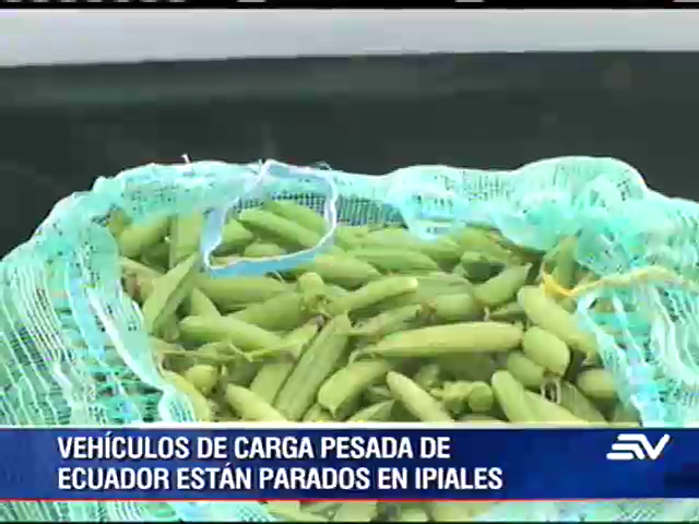 Alimentos perecibles se pudren en la frontera por paro colombiano