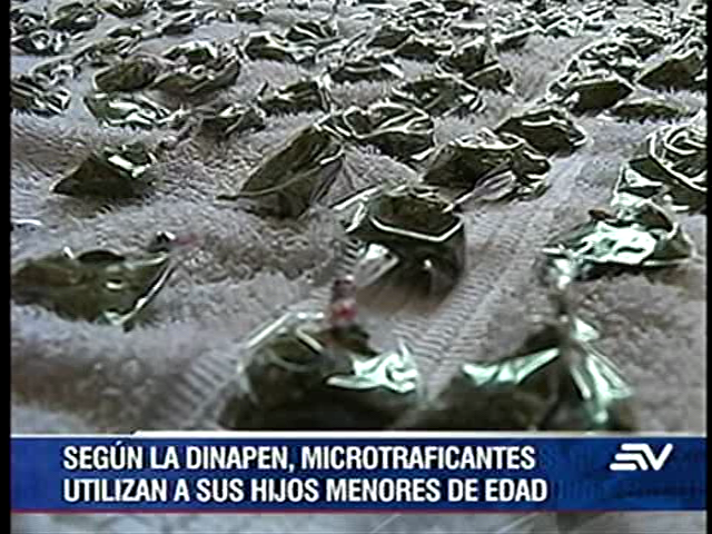 Más niños son utilizados para el microtráfico de drogas en Guayaquil