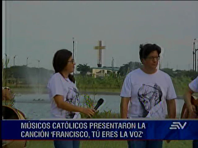 Músicos católicos presentaron la canción &#039;Francisco, tú eres la voz&#039;