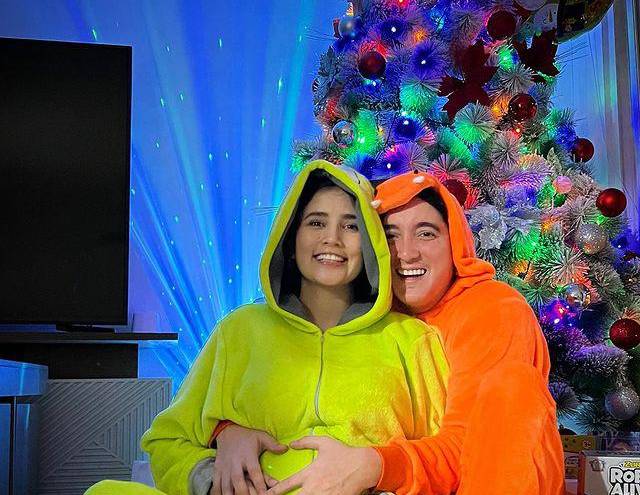 Imagen publicada en redes sociales por Anthony Swag junto a su pareja Leonela Granda.