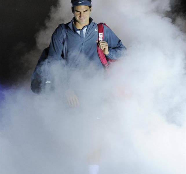 Federer alecciona a Gasquet en la Copa de Maestros