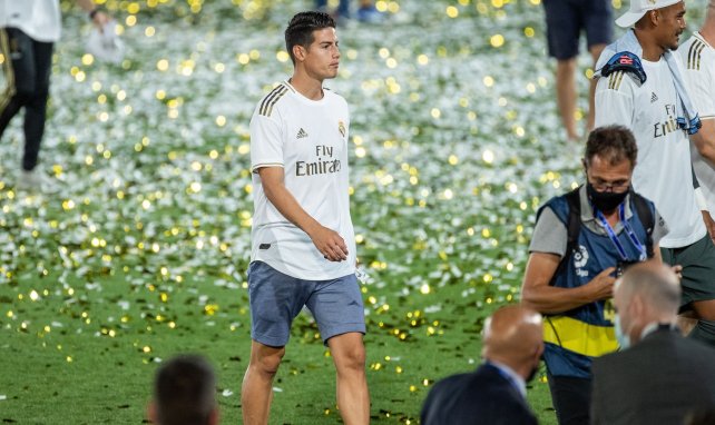 James Rodríguez, jugador del Everton, según medios colombianos