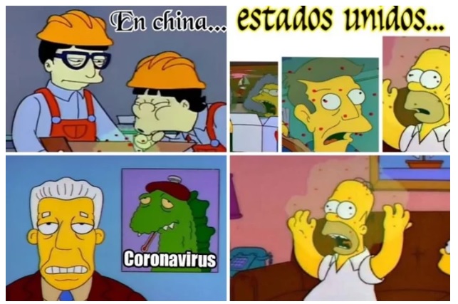 ¿Los Simpson predijeron el coronavirus?