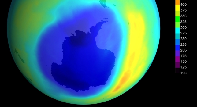 Descubren por qué el agujero de la capa de ozono cambia de tamaño
