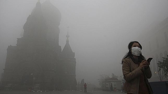 Alerta roja en China por alta contaminación del aire