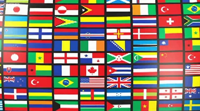Qué color está ausente en (casi) todas las banderas del mundo