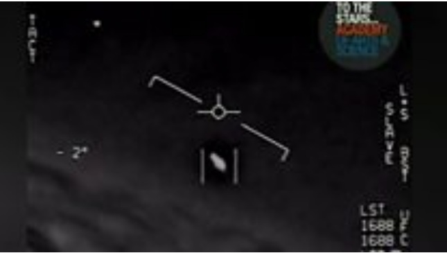 Las imágenes de un ovni detectado por un caza en EEUU