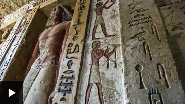 Así es la asombrosa tumba de 4.400 años que hallaron intacta en Egipto