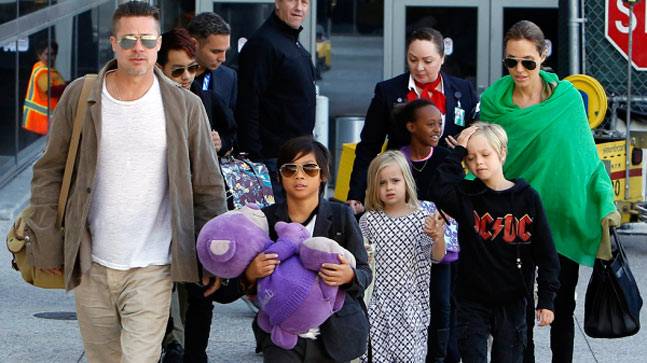 El actor Brad Pitt viaja secretamente a Camboya para ver a hijos