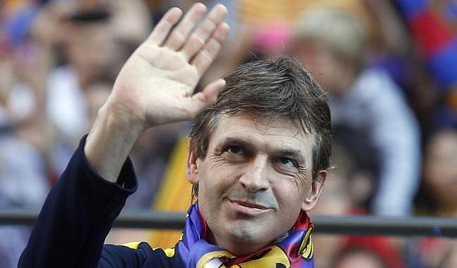 Vilanova, una vida para el fútbol, aunque sin jugar en el Barça