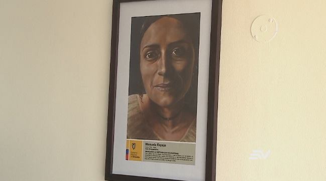 Cuadros de Manuela Espejo fueron colocados en despachos ministeriales